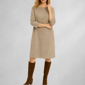 J Jill Knit Knee-Length Shift Dress XS *Petite*